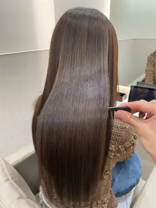 ロング 髪質改善🌿 縮毛矯正🕊️ヒロキのヘアスタイル