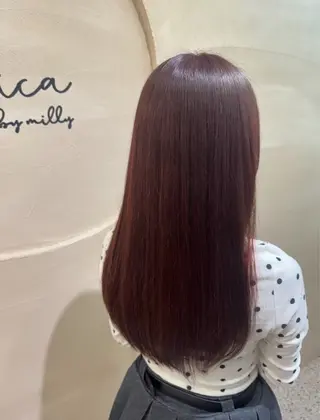 ロング カラー Mayuka 🩶のヘアスタイル