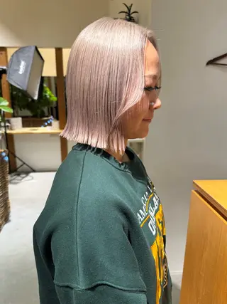 ショート カラー 中西倖 トップスタイリストのヘアスタイル