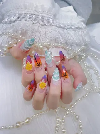 ネイル princess スカルプ専門店のネイルデザイン
