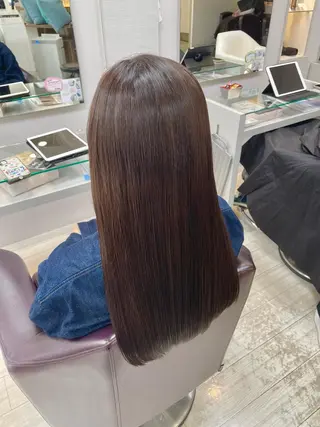 ロング 園田まい/レイヤーカ ット/透明感カラーのヘアスタイル