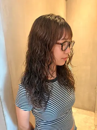 セミロング パーマ 🧚全レングス特化型 / 新宿 Hisuiのヘアスタイル