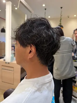 ショート メンズ メンズカット／パーマ 牛尾丈のヘアスタイル