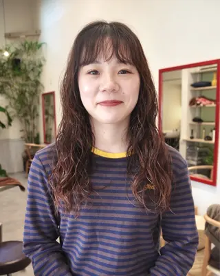 ロング パーマ ショート& パーマ　坂本のヘアスタイル