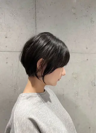ショート カラー ヘアアレンジ キッズ 栄💗レイヤー｜ショ ートカット｜haruのヘアスタイル