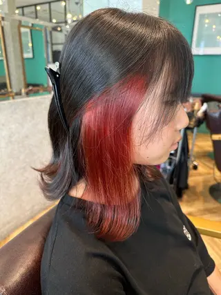 ショート カラー 🌈髪質改善🌈 過去の1艶サラ体験✨のヘアスタイル