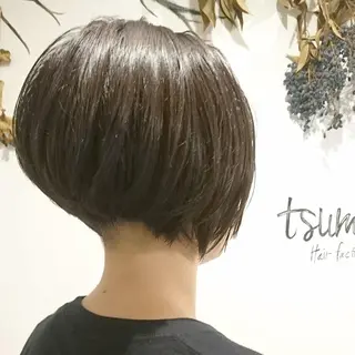 ショート カラー 30.40代大人 ショート✨️井上雄輝のヘアスタイル