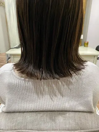 ミディアム 東田 恋のヘアスタイル