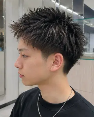 メンズ 菅野谷 琉那のヘアスタイル
