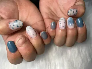 ネイル Mana ·͜· ❤︎のネイルデザイン