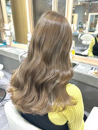 ロング 透明感カラー/ 木下希望のヘアスタイル