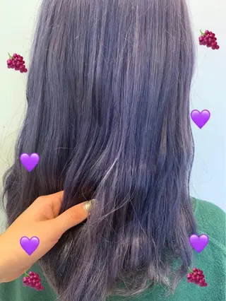セミロング カラー 新宿駅近♡個室 ♡関口三都季🌜のヘアスタイル