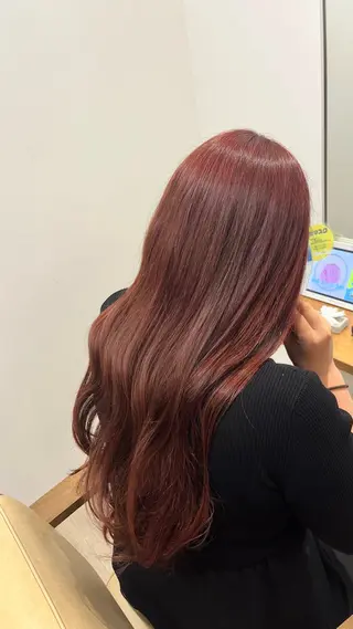 カラー haruna🌼 暖色♡透明感カラー♡のヘアスタイル