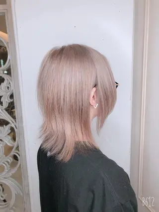ミディアム カラー デザインカラー🎨 下北沢 / 磯部のヘアスタイル