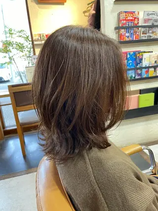 ミディアム YAJI MAのヘアスタイル