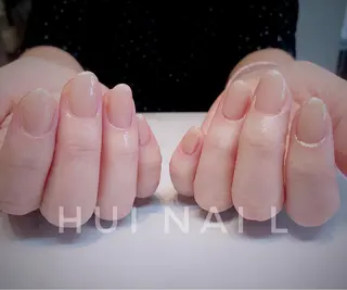 ミディアム めぐみのネイルサロン スタッフ練習のネイルデザイン