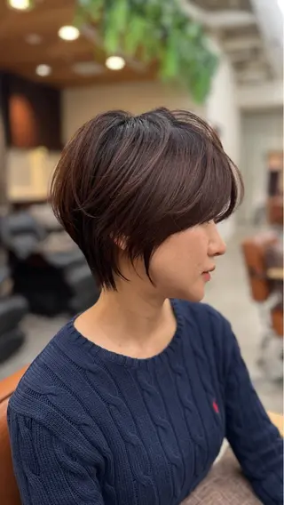 ショート カラー お悩み解決ショート/ 似合わせカット/といのヘアスタイル