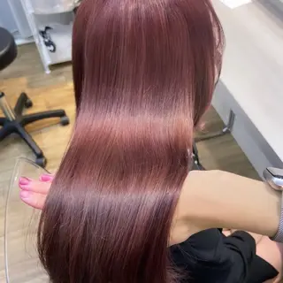 ロング カラー mai 🎀 /  暖色カラー♡のヘアスタイル