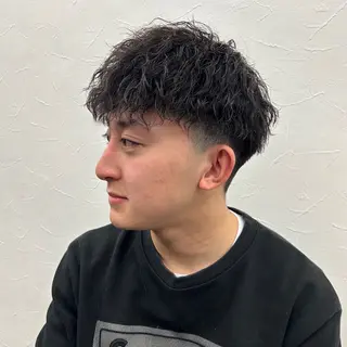 ショート パーマ メンズ メンズ特化美容師 yuuriのヘアスタイル