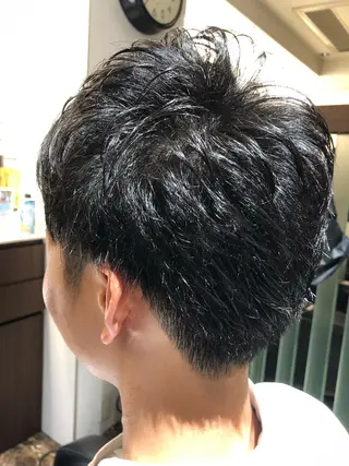 ショート 岡崎 隆晟のヘアスタイル