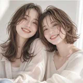 セミロング an・rata/ プチプラ/和歌山市駅のヘアスタイル