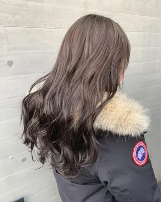 ロング レイヤーカット 赤み消し　店長/大和のヘアスタイル