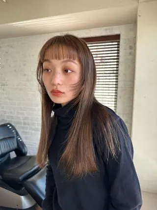 ロング カラー ❤️アヤカ レイヤーカット❤️のヘアスタイル