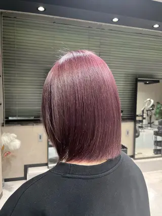 ショート カラー 《.Xian》リク/ 艶カラー✨カット✂️のヘアスタイル