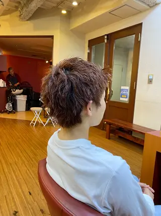 ショート メンズ メンズ特化 岸本 阪急六甲サロンドロイのヘアスタイル