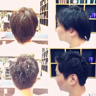 メンズ 前之園 ひかるのヘアスタイル