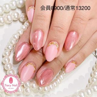 ネイル 💗🪽Tiary Nail🪽💗のネイルデザイン