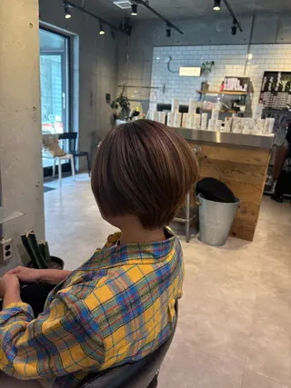 ショート 韓国ヘアー🇰🇷 MIWAのヘアスタイル