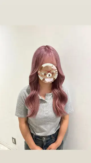 カラー ハイトーン🌈レイヤ ー🎀りこぴんのヘアスタイル