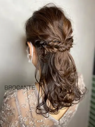 ヘアアレンジ BROCANTE立川 karasawa.nのヘアスタイル