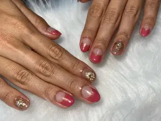 ネイル Mana ·͜· ❤︎のネイルデザイン