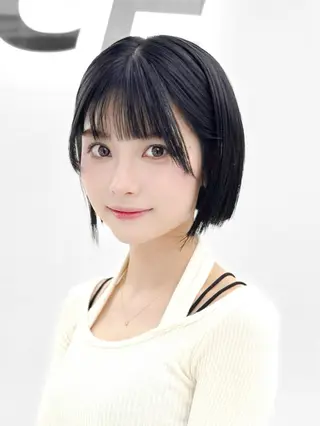 ショート カラー ヘアアレンジ 縮毛矯正🤍 盛れるボブ/ひかりのヘアスタイル