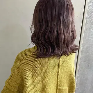 ミディアム カラー 清村 和音のヘアスタイル
