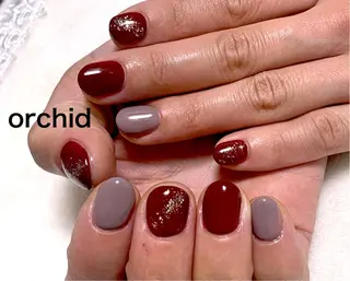 ネイル orchid ♡オーキッドのネイルデザイン
