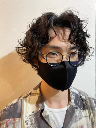 ショート パーマ メンズ 🍃YURI 🍃のヘアスタイル