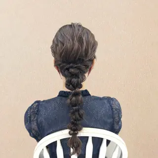 ヘアアレンジ 似合わせヘアメイク 💐オダギリチアキのヘアスタイル