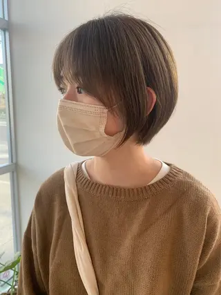ショート 尾崎 虹美のヘアスタイル