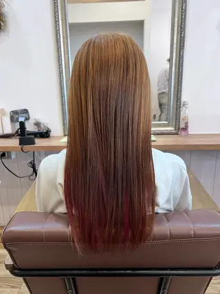 ロング カラー 🐰ハイトーンカラー 畠山 渡🐰のヘアスタイル