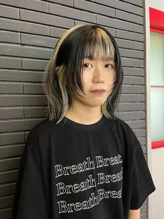 ミディアム カラー JUURI- Shionのヘアスタイル