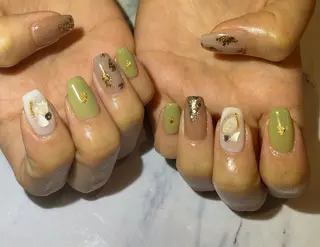 ネイル Lino+ ネイル&よもぎ蒸しのネイルデザイン