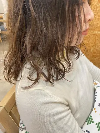 ミディアム 🍃透明感スタイル yu-ka🍃のヘアスタイル