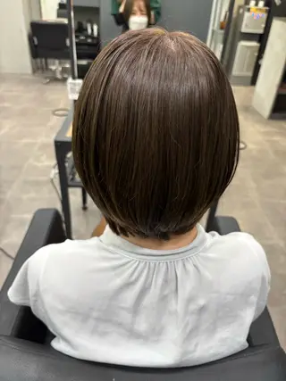 ショート カラー yui/パーマ/ メンズカットのヘアスタイル