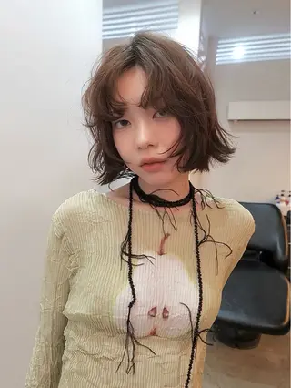 ミディアム 柔らかbeige /chinari❤︎のヘアスタイル