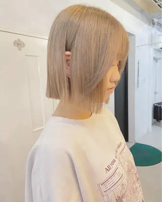 ショート カラー ダブルカラー メンズパーマ大成のヘアスタイル