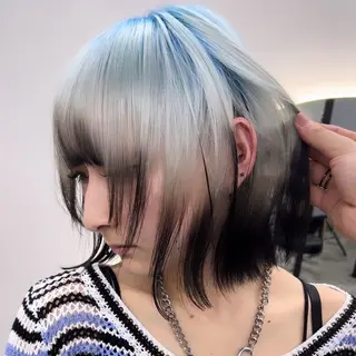 ミディアム カラー Ren. 🦋デザインカラーのヘアスタイル