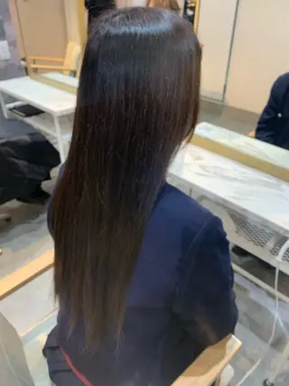 ロング カラー 小倉 昌俊のヘアスタイル